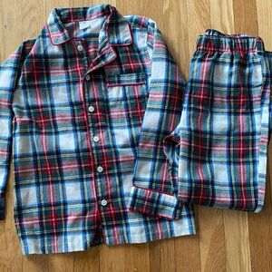 CrewCuts red tartan pajamas